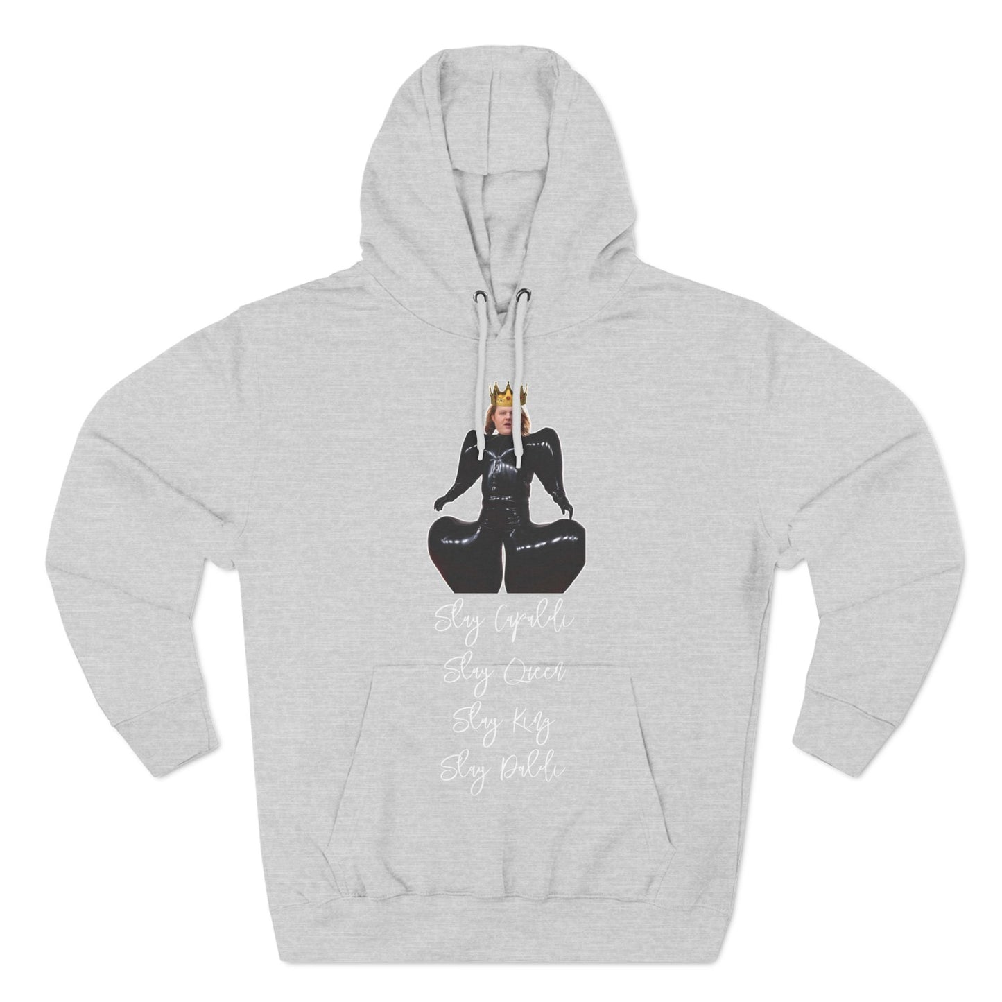 Lewis Capaldi Three-Panel Fleece Hoodie - Slay Capaldi