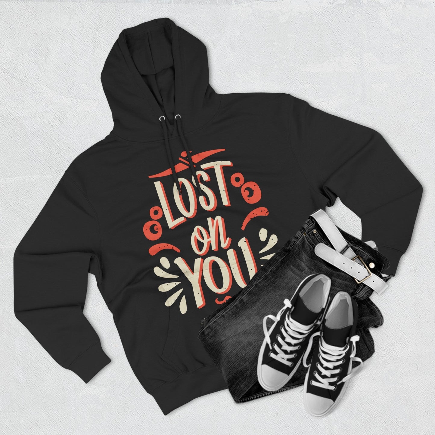 Lewis Capaldi Three-Panel Fleece Hoodie - Lost on you