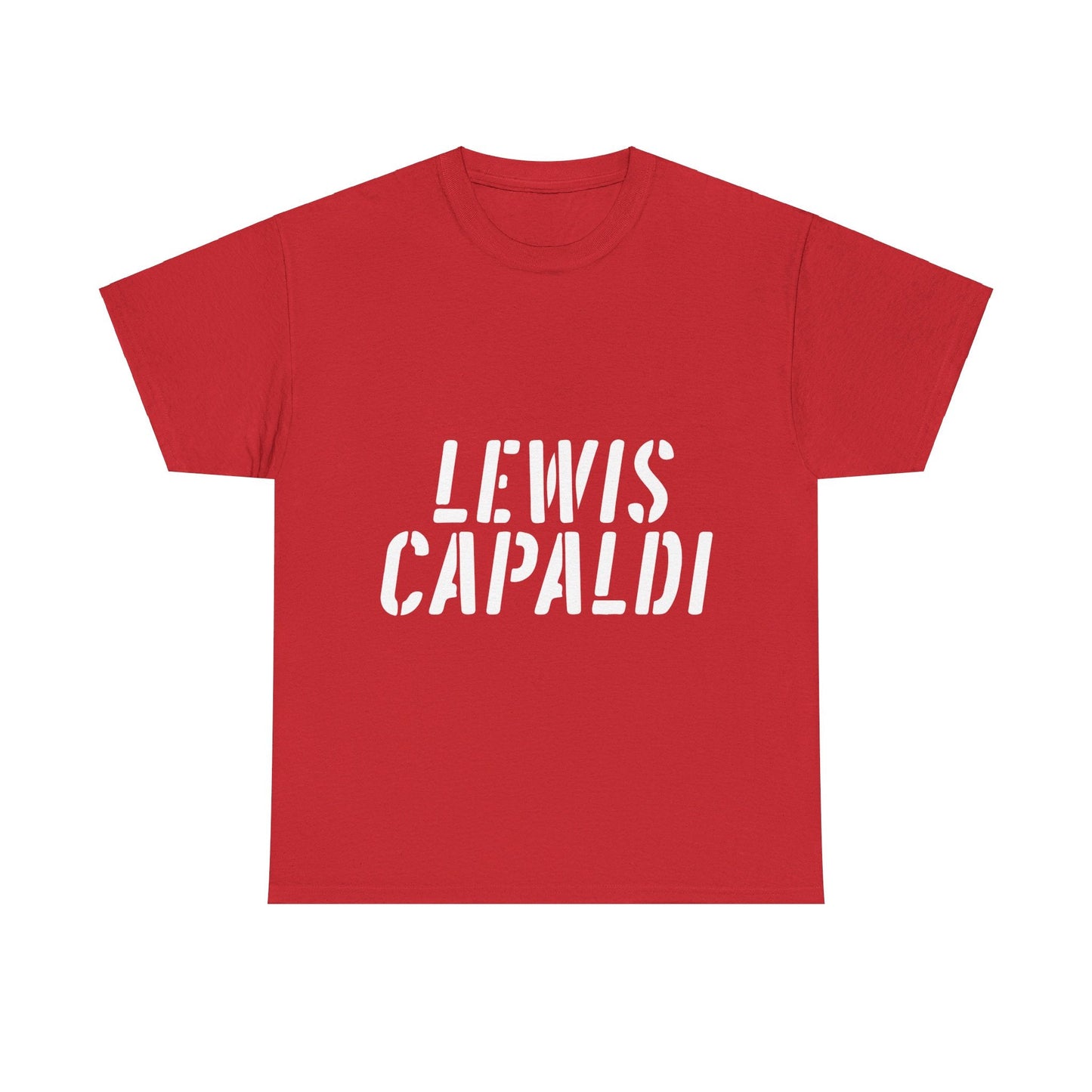 Lewis Capaldi Unisex Heavy Cotton Tee - Writing