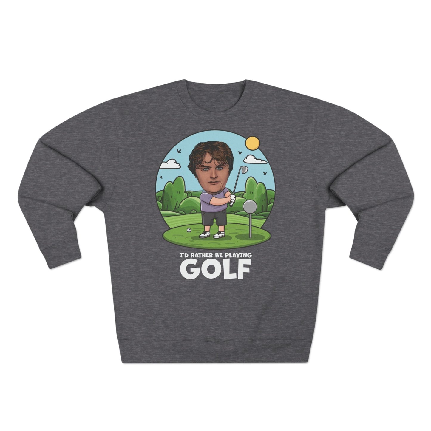 Lewis Capaldi Unisex Crewneck Sweatshirt - Golfing