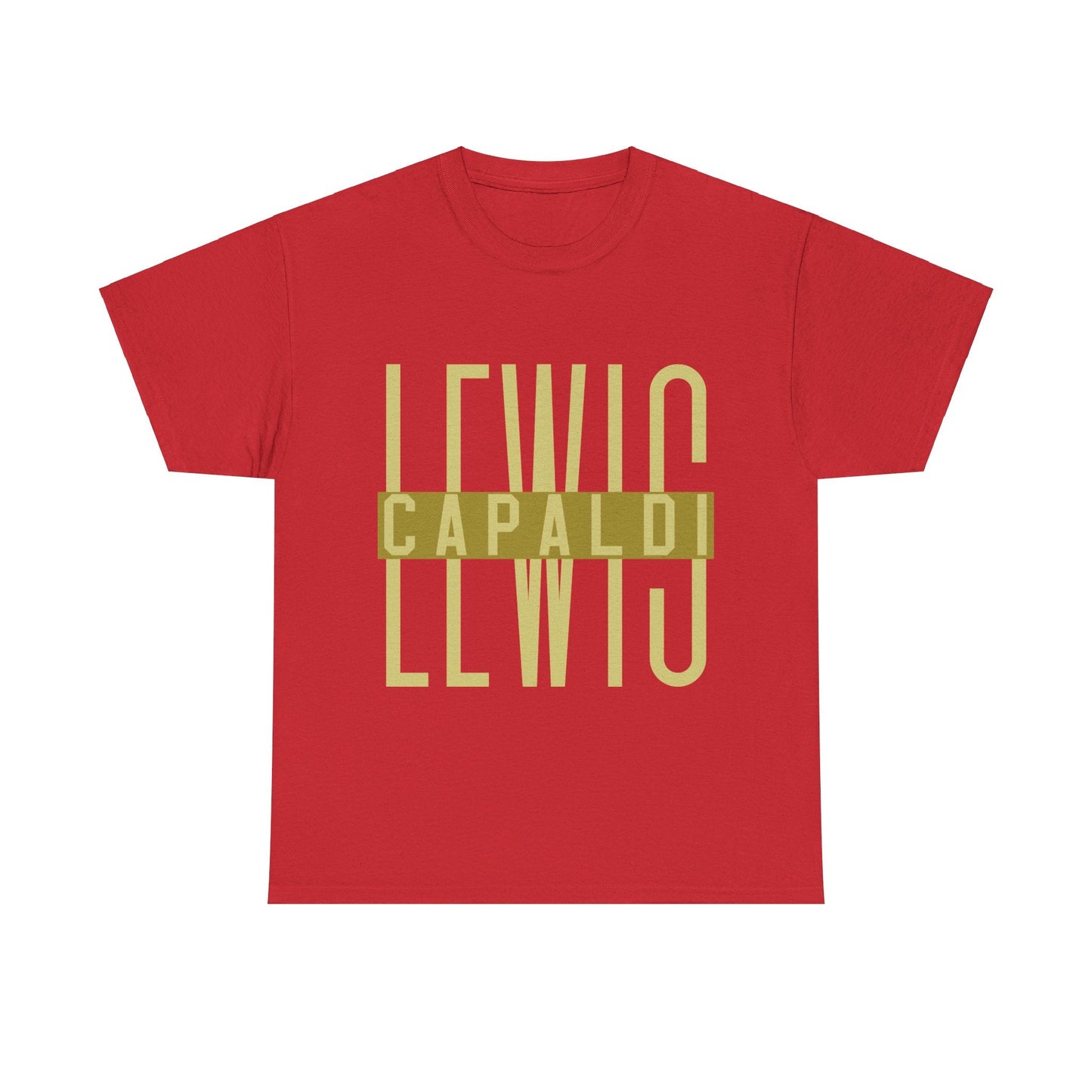 Lewis Capaldi Unisex Heavy Cotton Tee - Writing