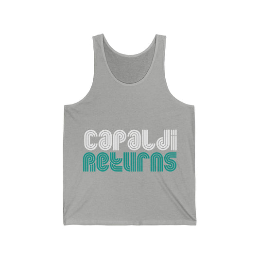 Lewis Capaldi Unisex Jersey Tank Top - Capaldi Returns