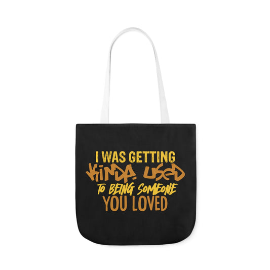 Lewis Capaldi Canvas Tote Bag - lyrics