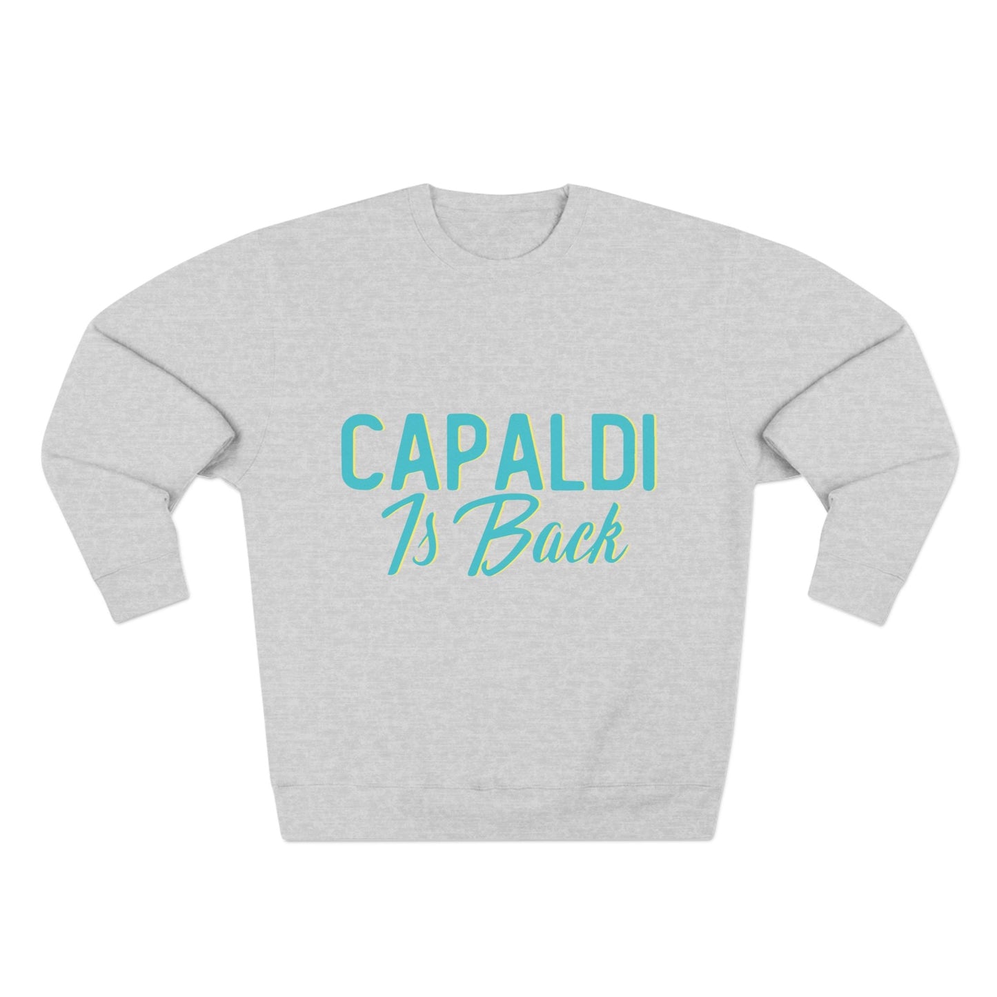 Lewis Capaldi Unisex Crewneck Sweatshirt - Capaldi Is Back