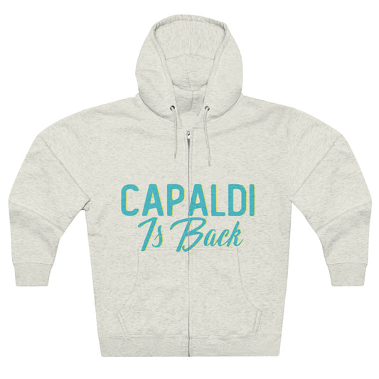 Lewis Capaldi Unisex Zip Hoodie - Capaldi is back