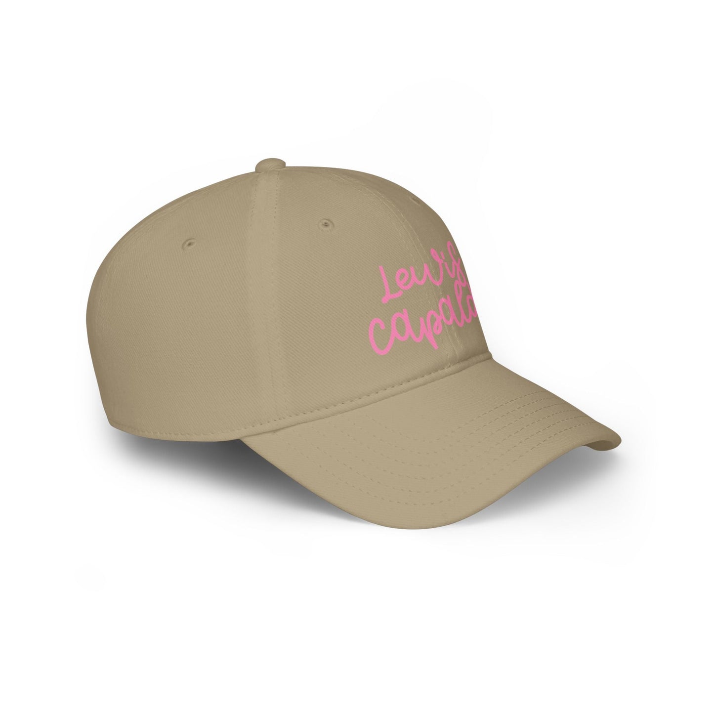 Lewis Capaldi Low Profile Baseball Hat - Writing