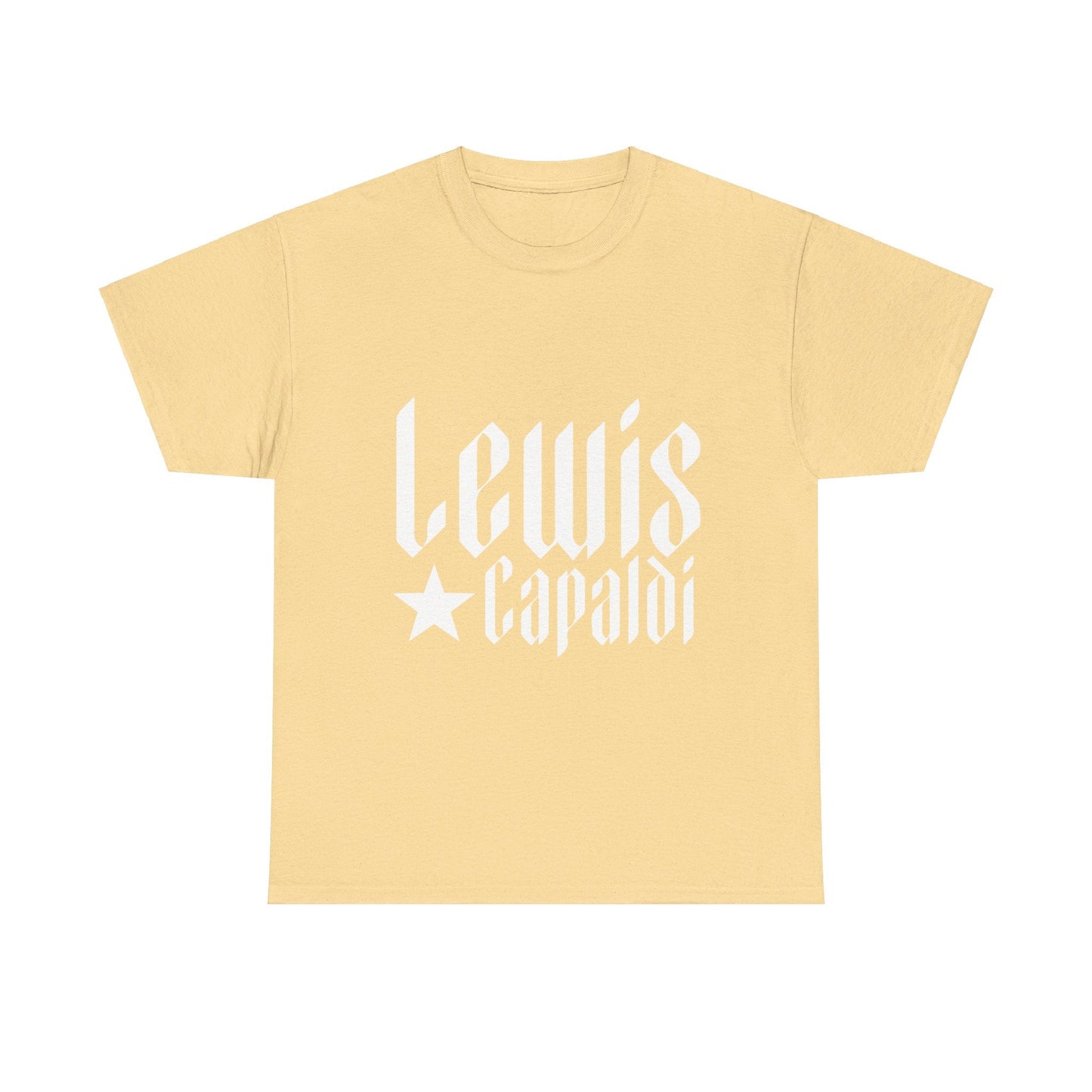 Lewis Capaldi Unisex Heavy Cotton Tee - Writing