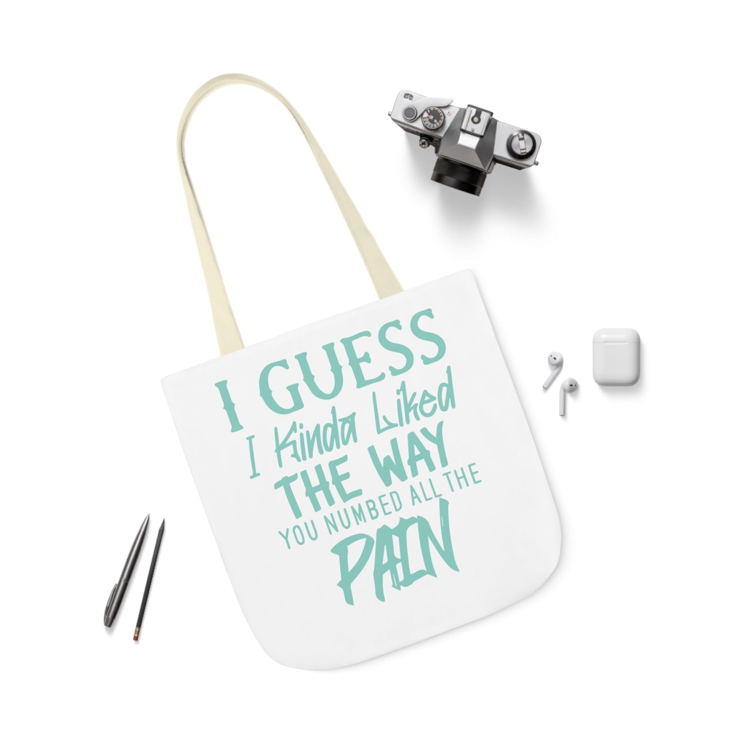 Lewis Capaldi Canvas Tote Bag - Lyrics