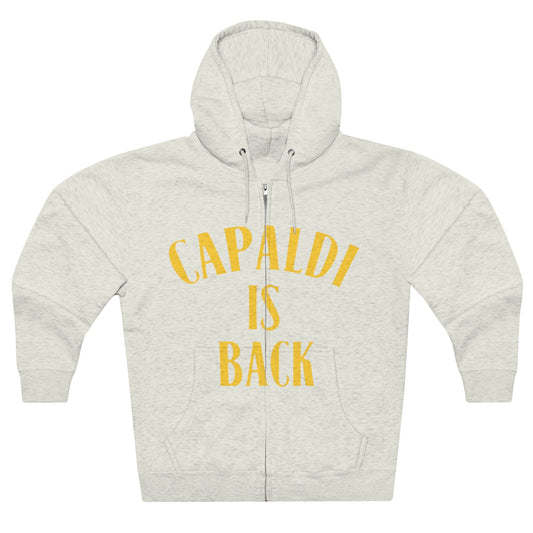 Lewis Capaldi Unisex Zip Hoodie - Capaldi is back