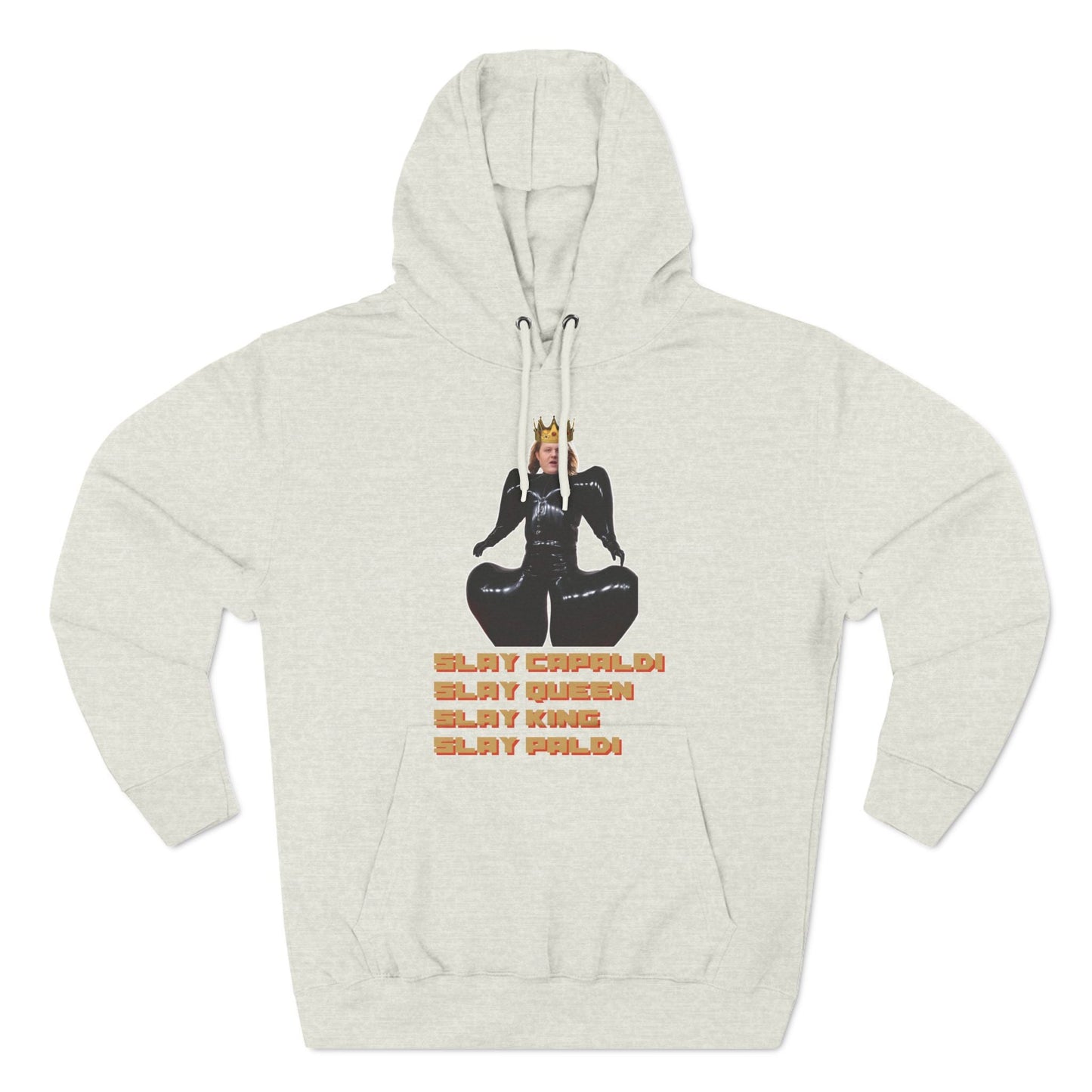 Lewis Capaldi Three-Panel Fleece Hoodie - Slay Capaldi