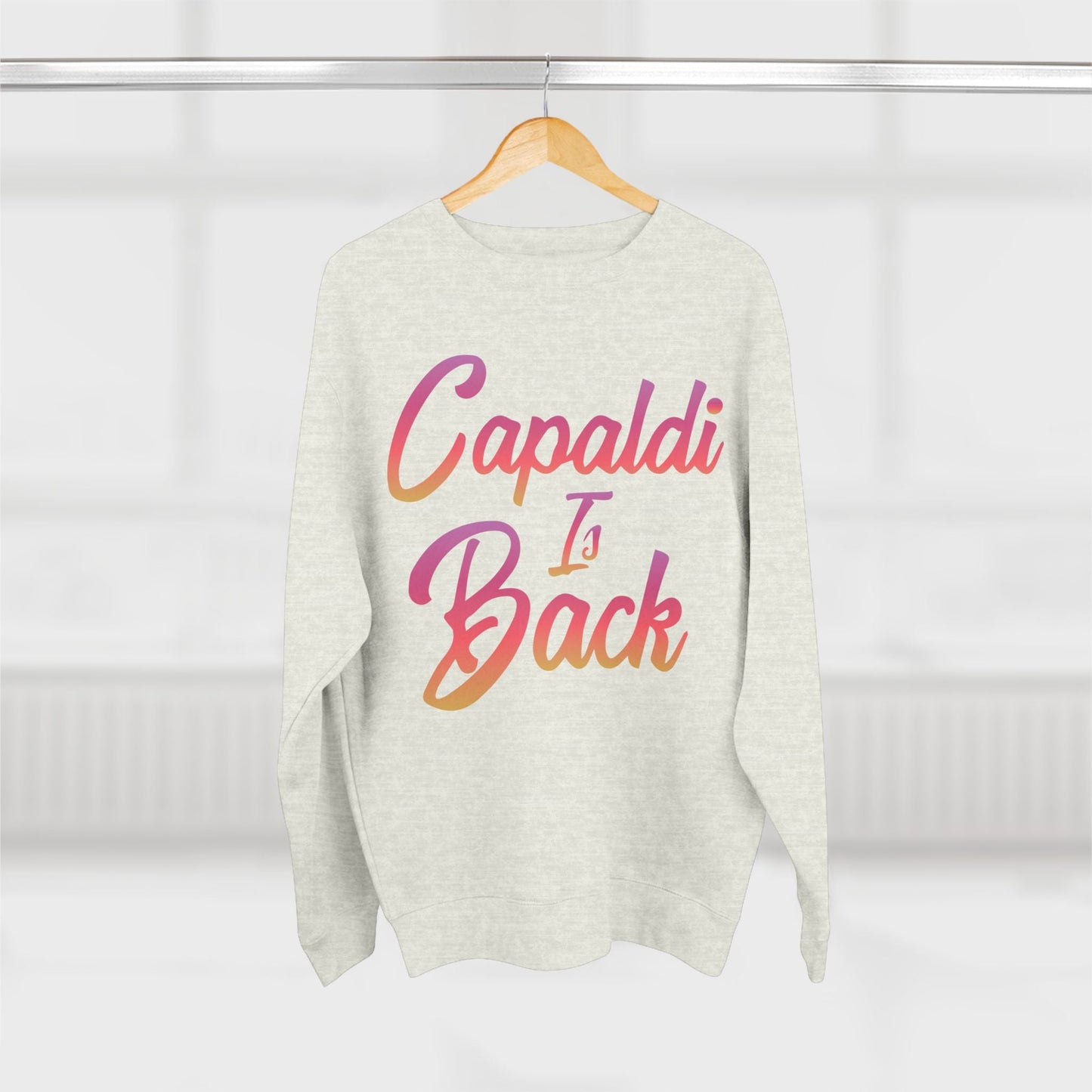 Lewis Capaldi Unisex Crewneck Sweatshirt - Capaldi Is Back