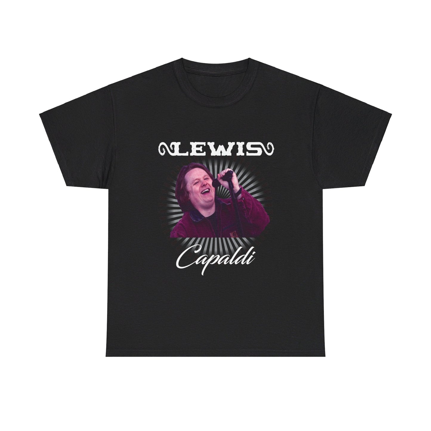 Lewis Capaldi Unisex Heavy Cotton Tee - Graphic