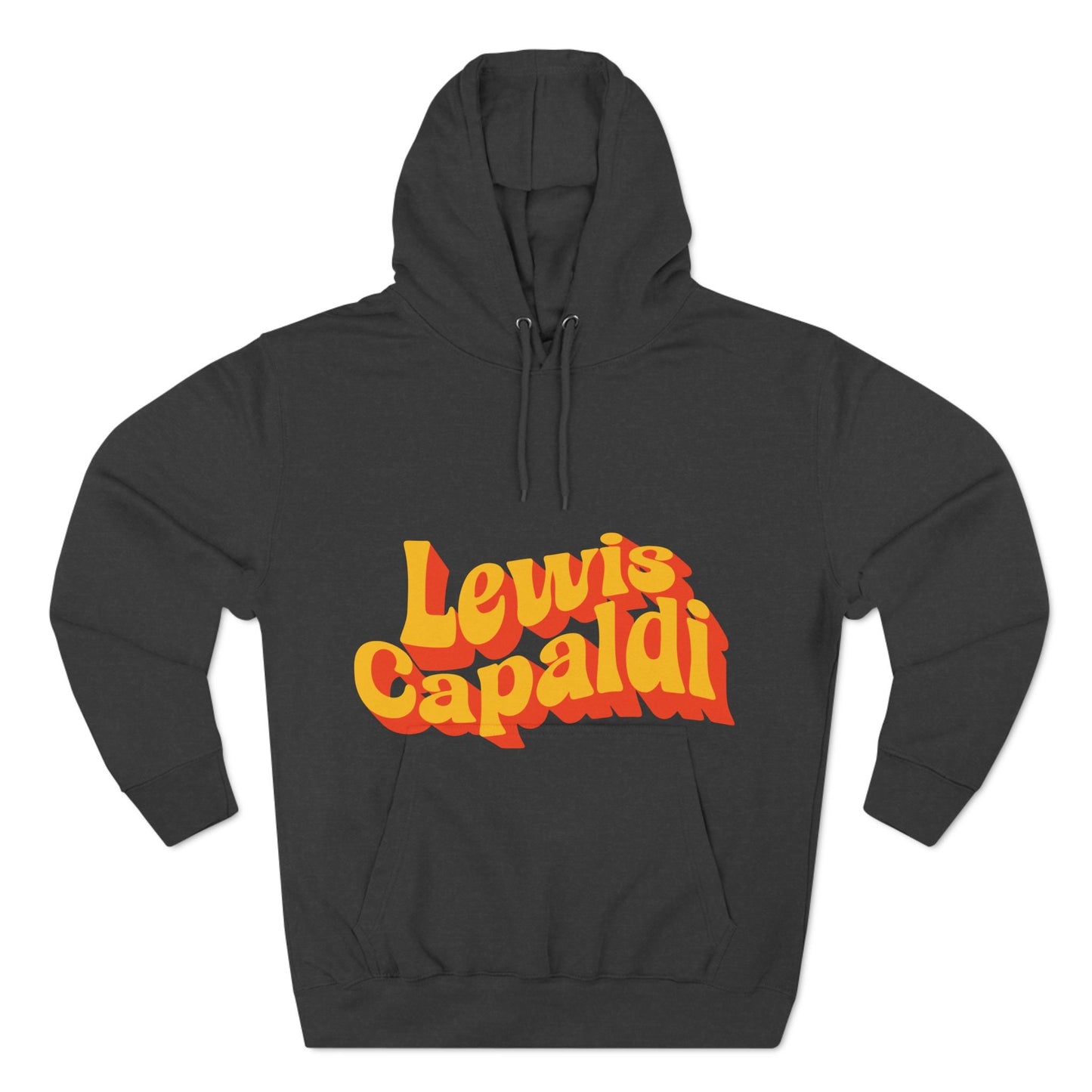 Lewis Capaldi Three-Panel Fleece Hoodie - Writing