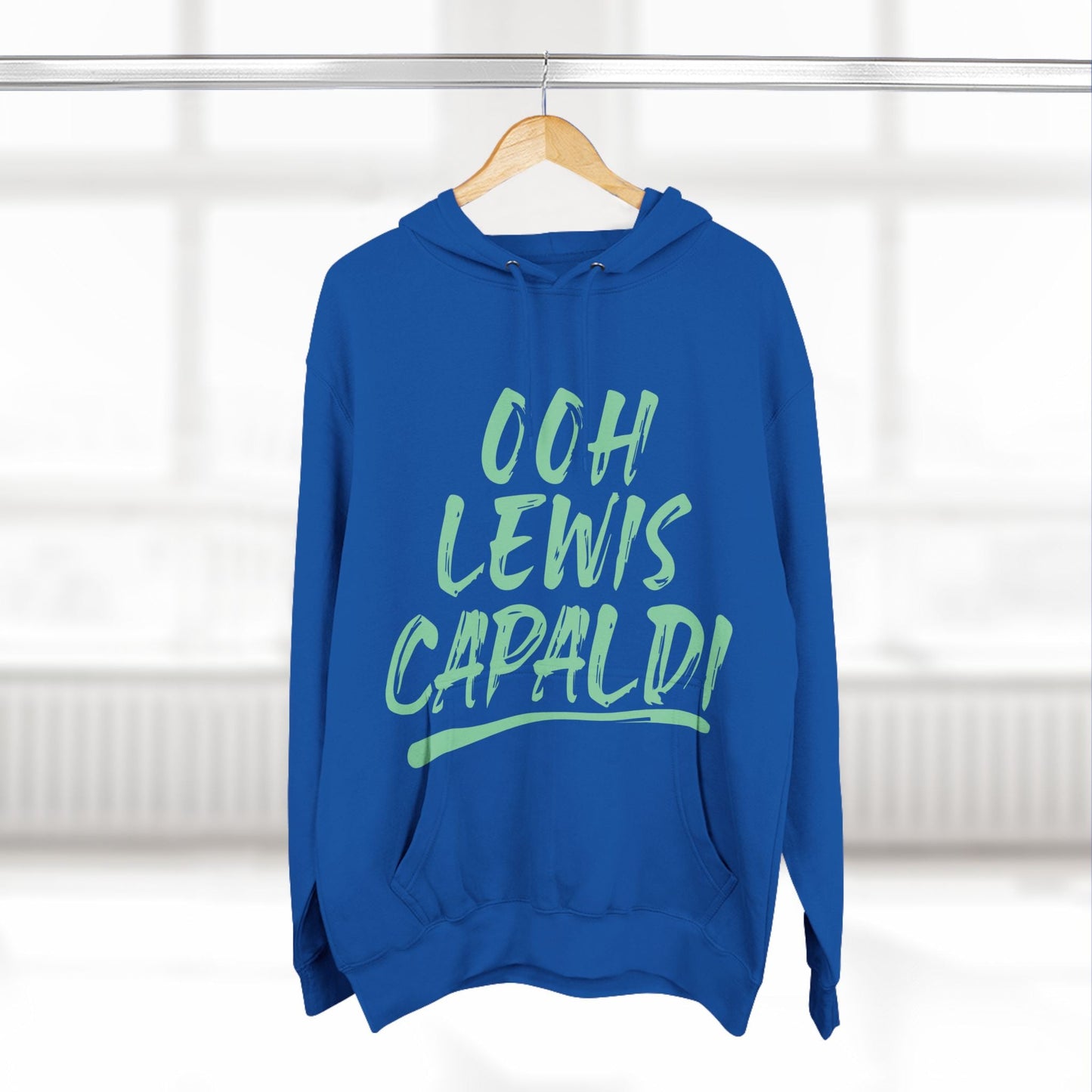 Lewis Capaldi Three-Panel Fleece Hoodie - Ooh Lewis Capaldi