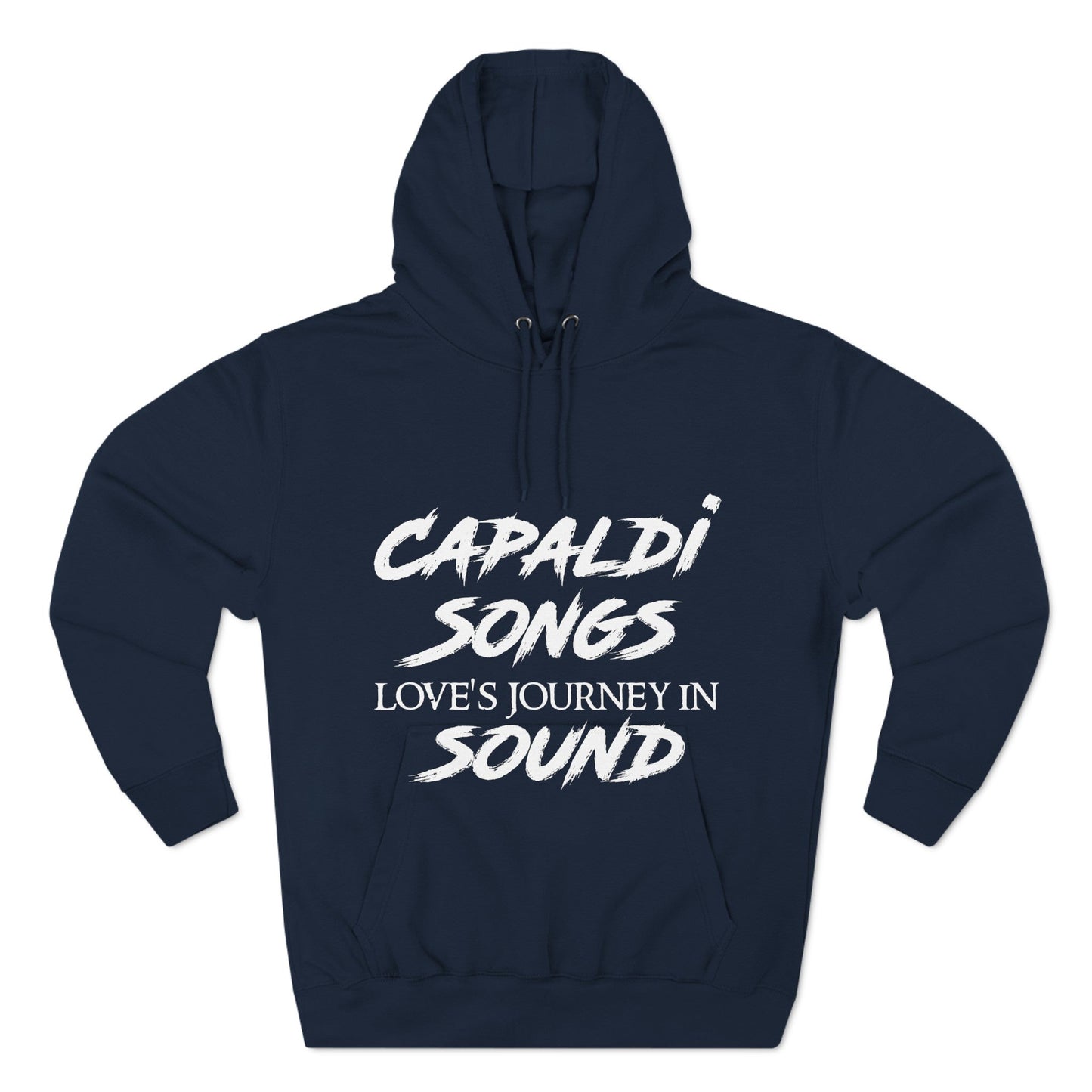 Lewis Capaldi Three-Panel Fleece Hoodie - Capaldi Songs