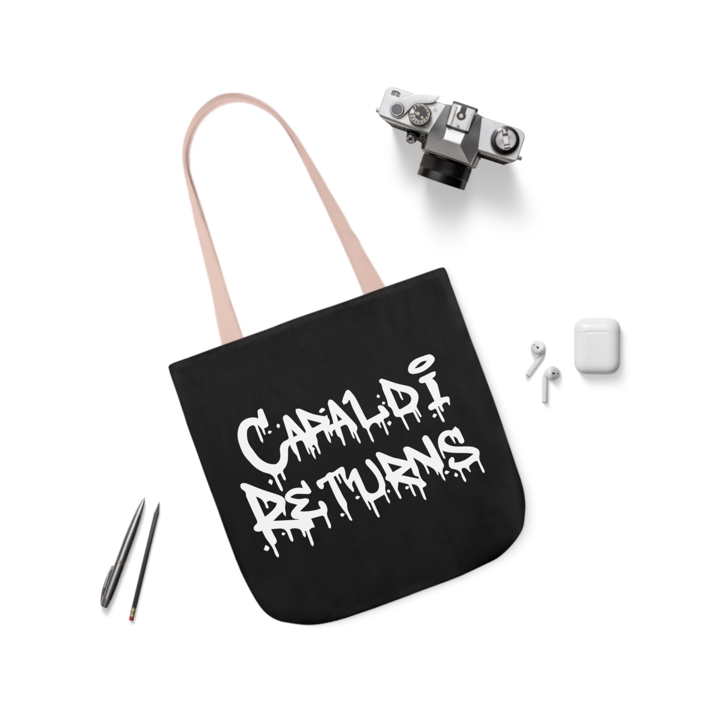 Lewis Capaldi Canvas Tote Bag - Capaldi returns