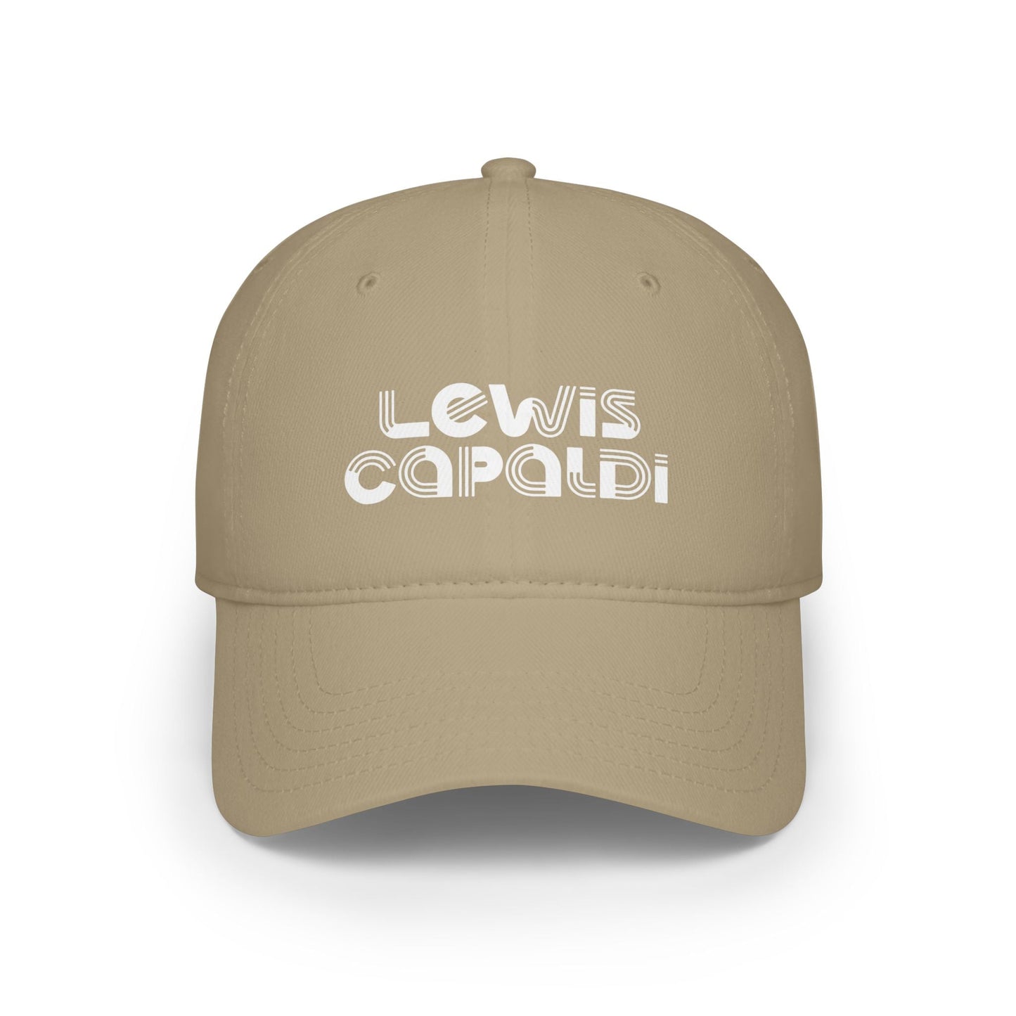 Lewis Capaldi Low Profile Baseball Hat - Writing