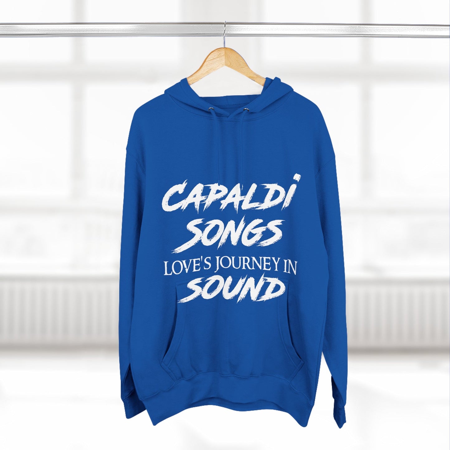 Lewis Capaldi Three-Panel Fleece Hoodie - Capaldi Songs