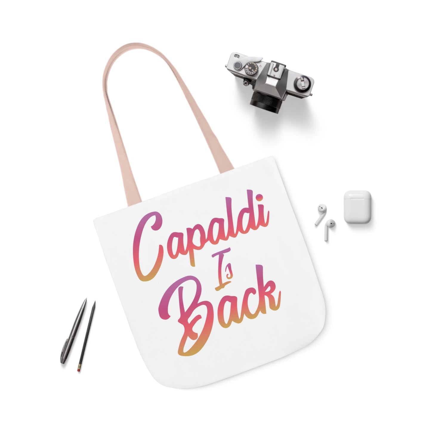 Lewis Capaldi Canvas Tote Bag - Capaldi is back