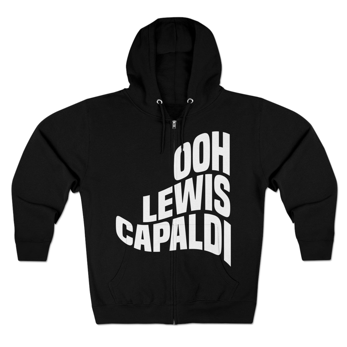 Lewis Capaldi Unisex Zip Hoodie - Ooh Lewis Capaldi