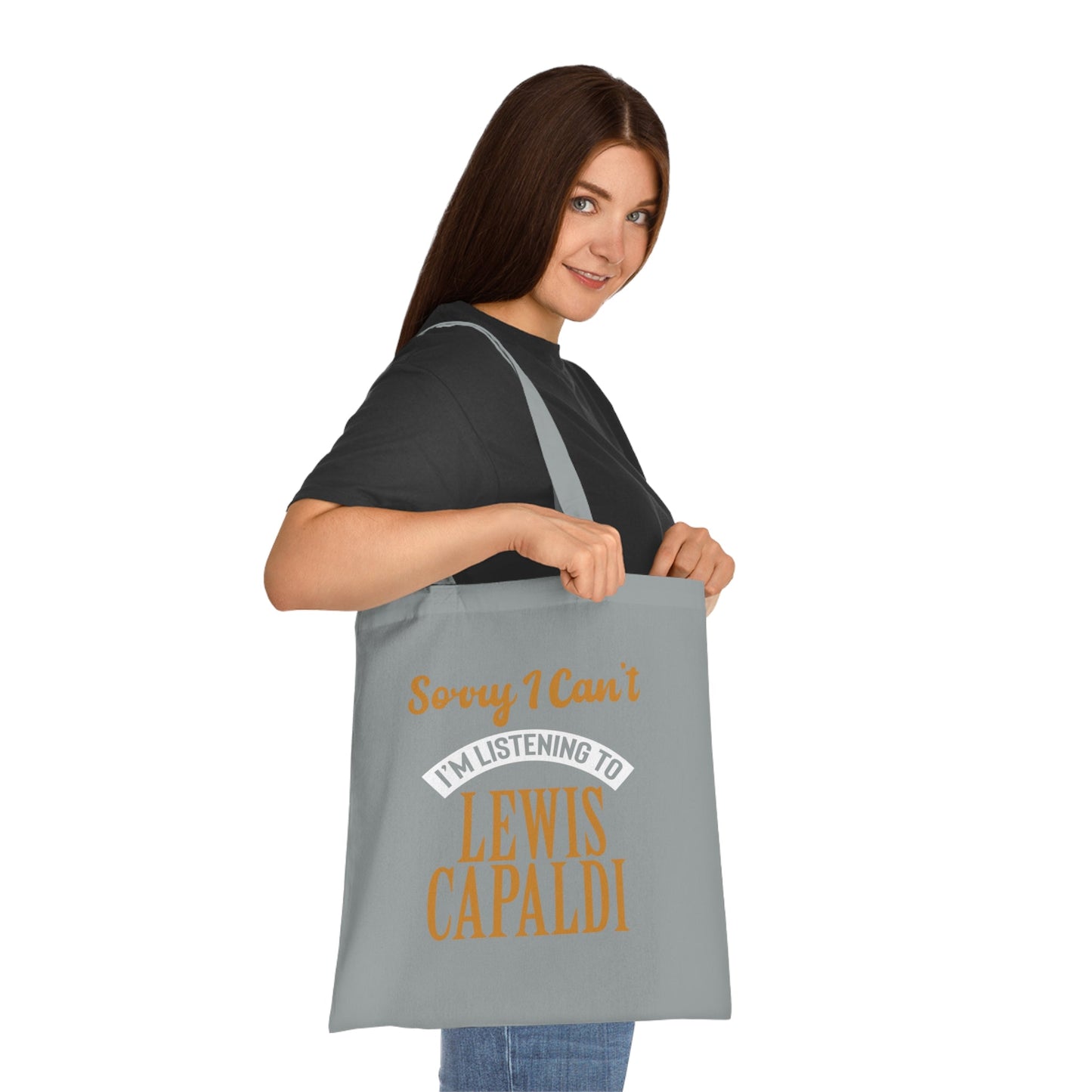 Lewis Capaldi Tote bag - Sorry I can't I'm listening to Lewis Capaldi