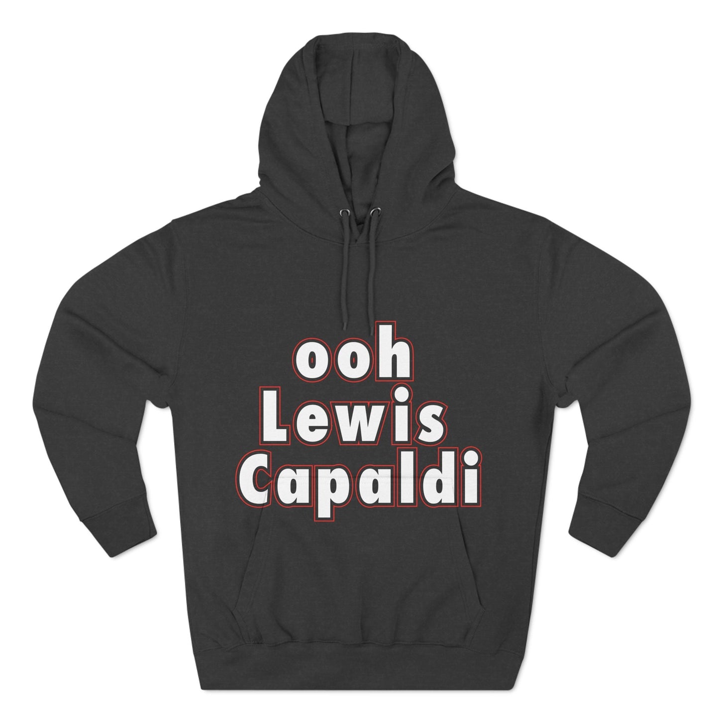 Lewis Capaldi Three-Panel Fleece Hoodie - Ooh Lewis Capaldi