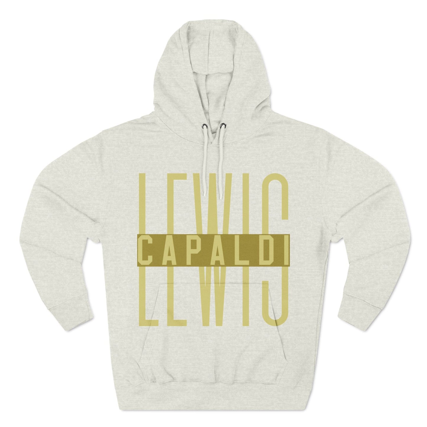 Lewis Capaldi Three-Panel Fleece Hoodie - Writing