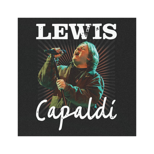 Lewis Capaldi Car Magnet - Graphic