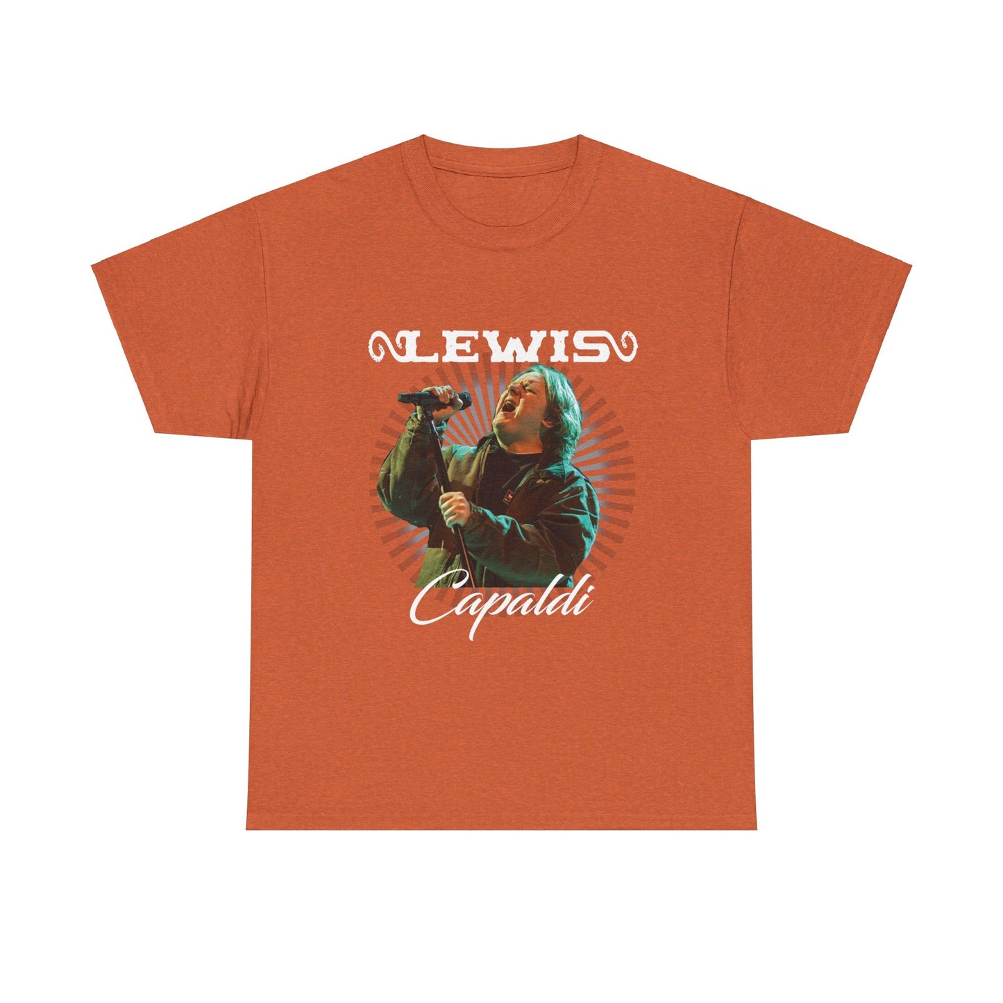 Lewis Capaldi Unisex Heavy Cotton Tee - Graphic