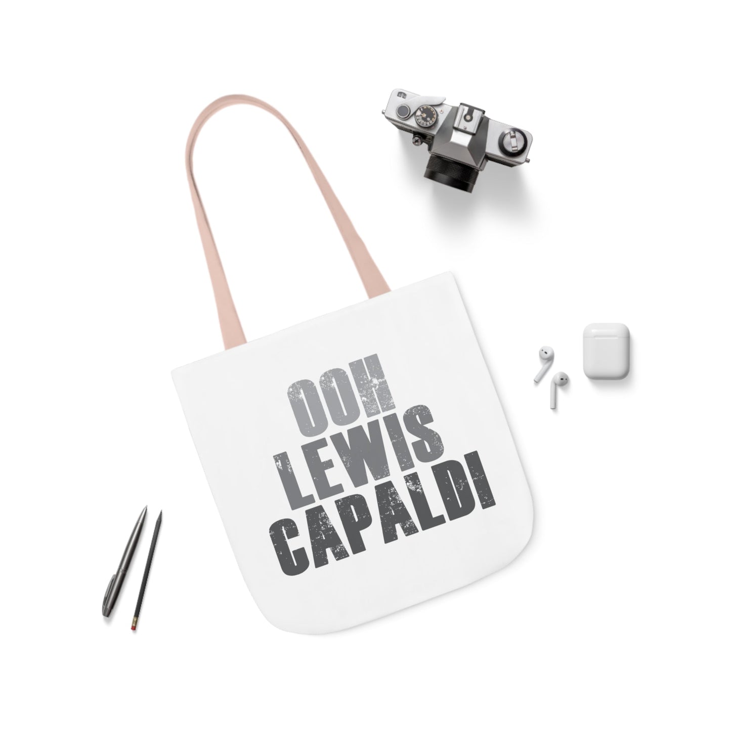 Lewis Capaldi Canvas Tote Bag - Ooh Lewis Capaldi