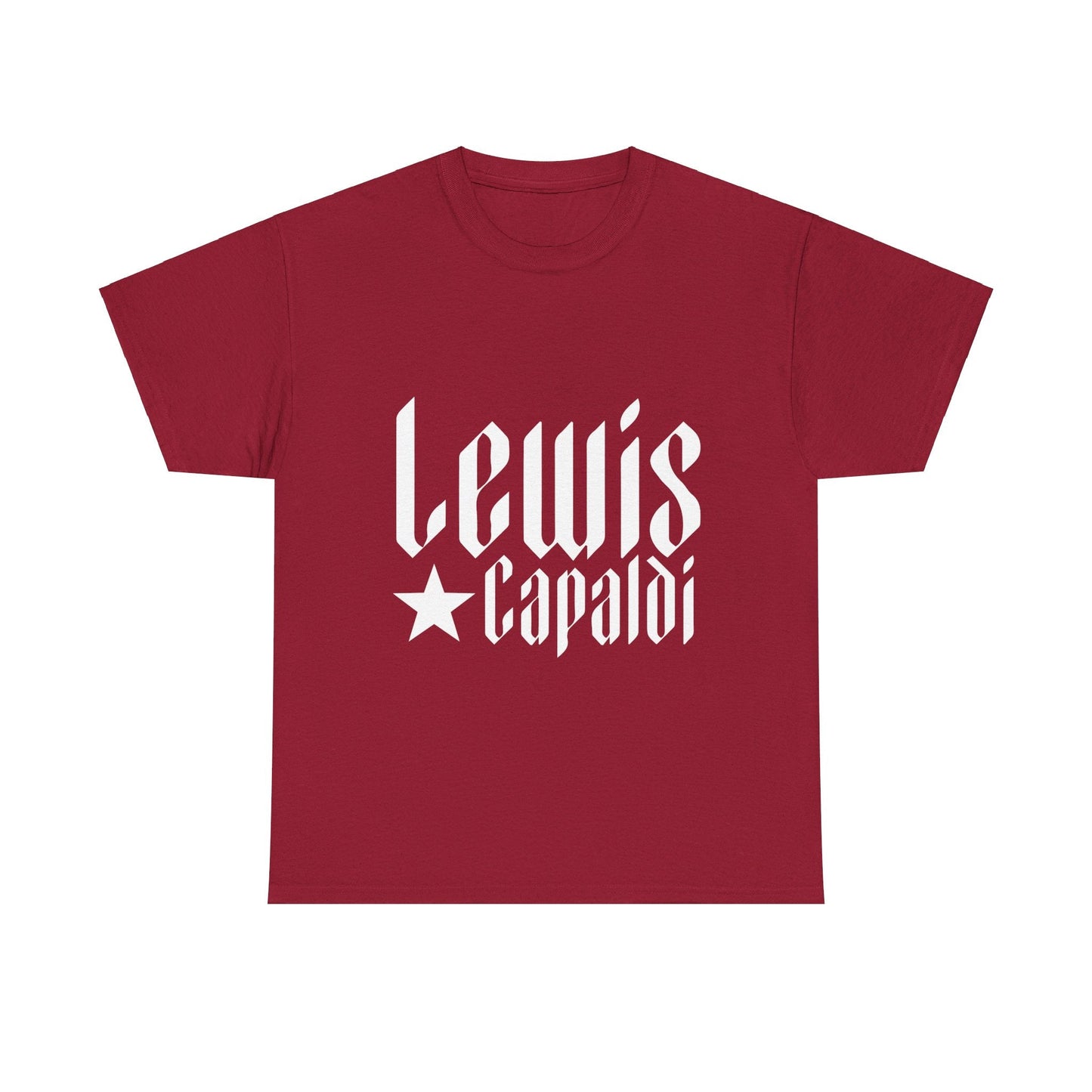 Lewis Capaldi Unisex Heavy Cotton Tee - Writing