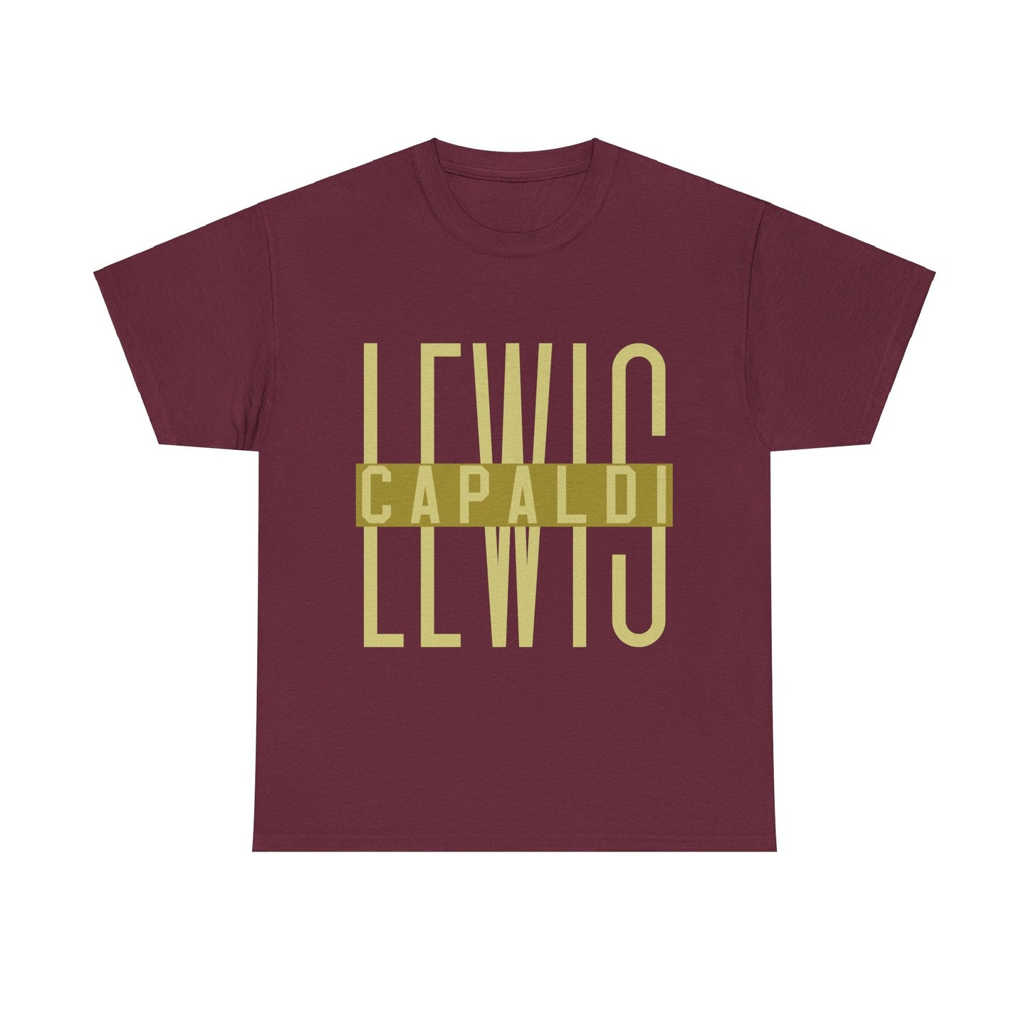 Lewis Capaldi Unisex Heavy Cotton Tee - Writing