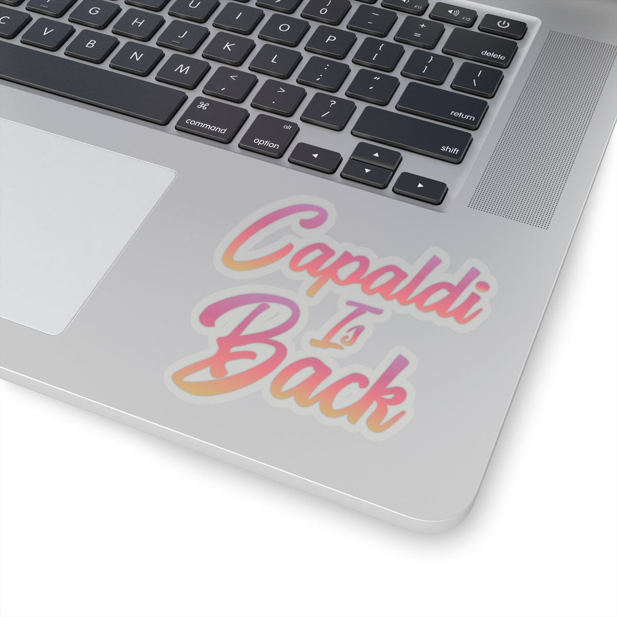 Lewis Capaldi Kiss-Cut Stickers - Capaldi is back