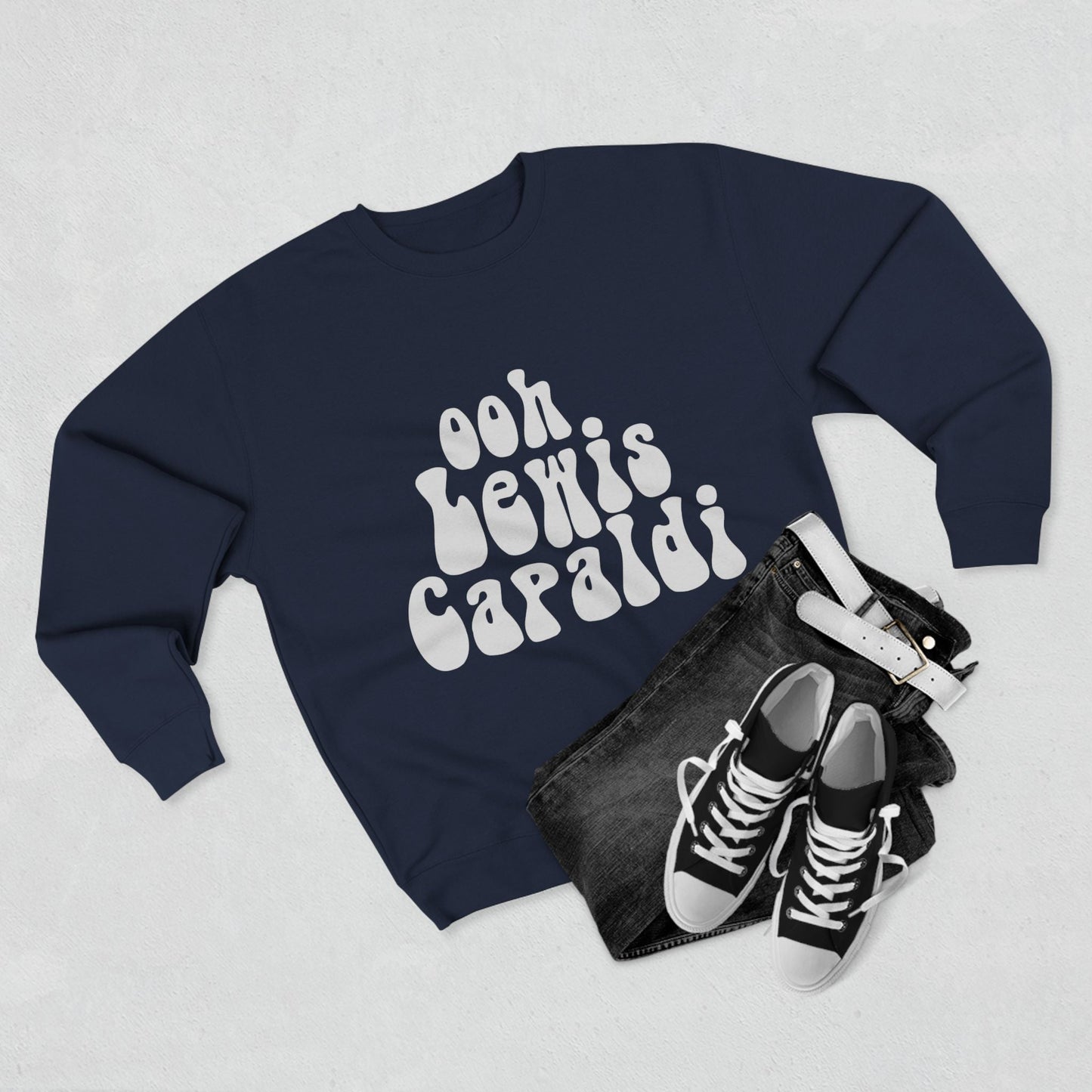 Lewis Capaldi Unisex Crewneck Sweatshirt - Ooh Lewis Capaldi