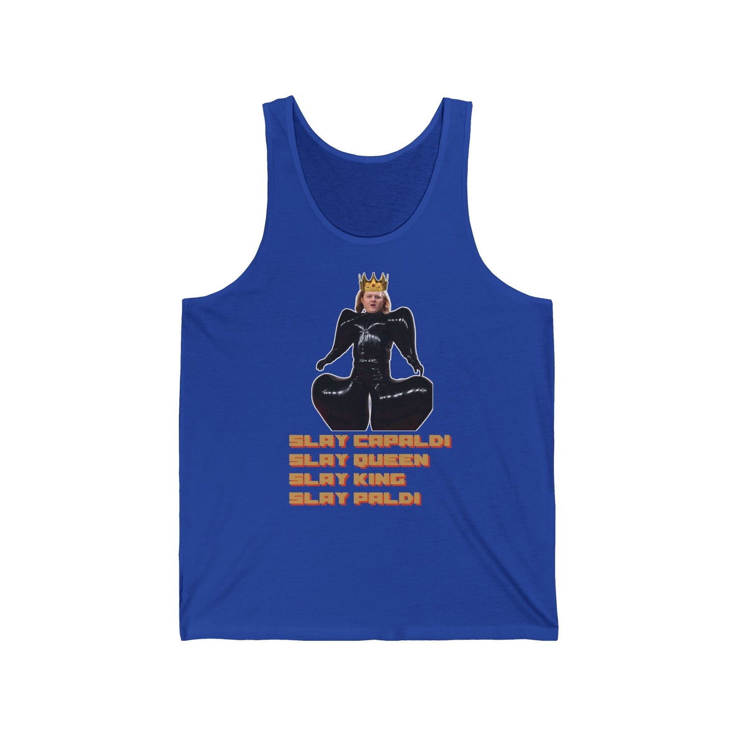 Lewis Capaldi Unisex Jersey Tank Top  - Slay Capaldi