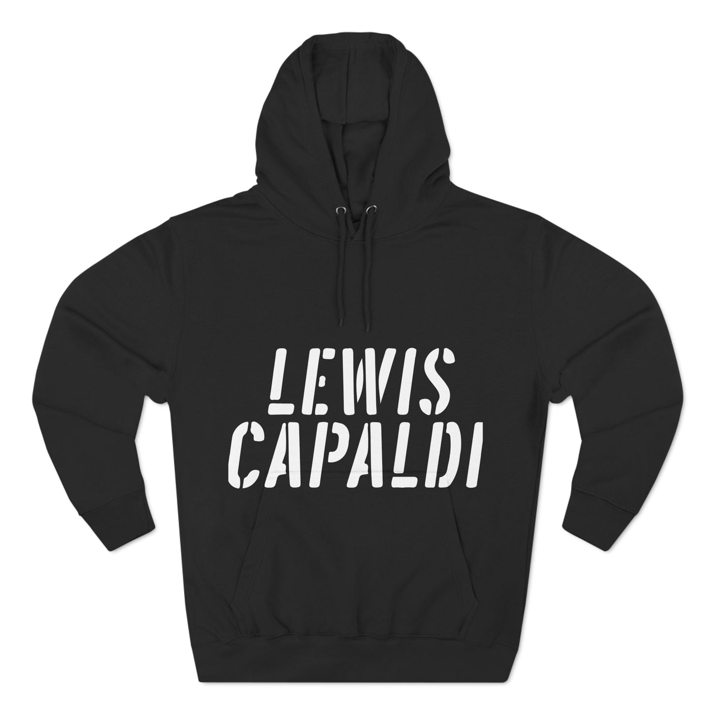 Lewis Capaldi Three-Panel Fleece Hoodie - Writing