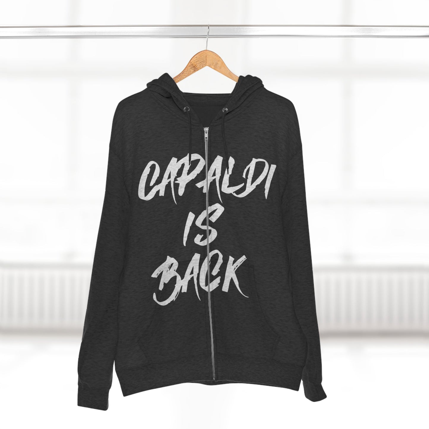 Lewis Capaldi Unisex Zip Hoodie - Capaldi is back