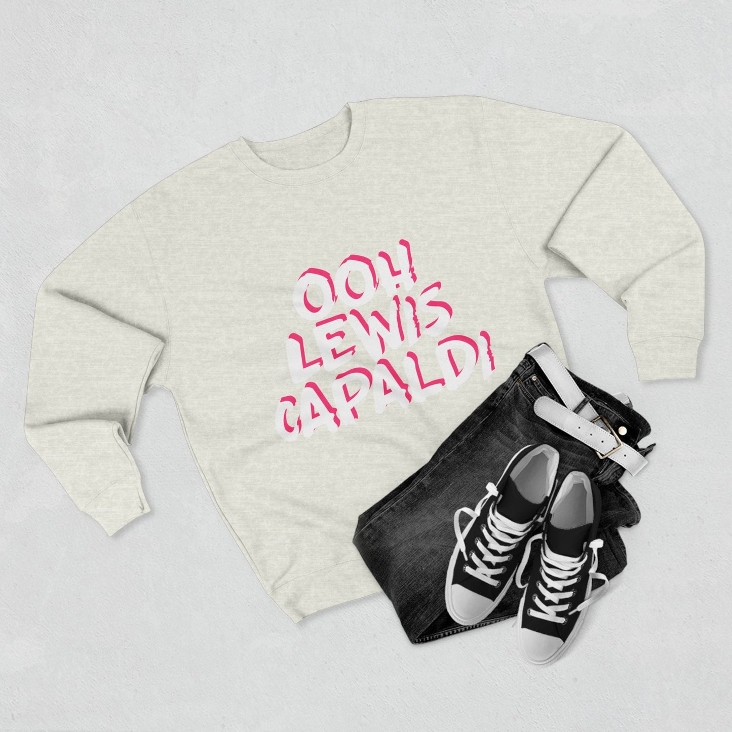 Lewis Capaldi Unisex Crewneck Sweatshirt - Ooh Lewis Capaldi