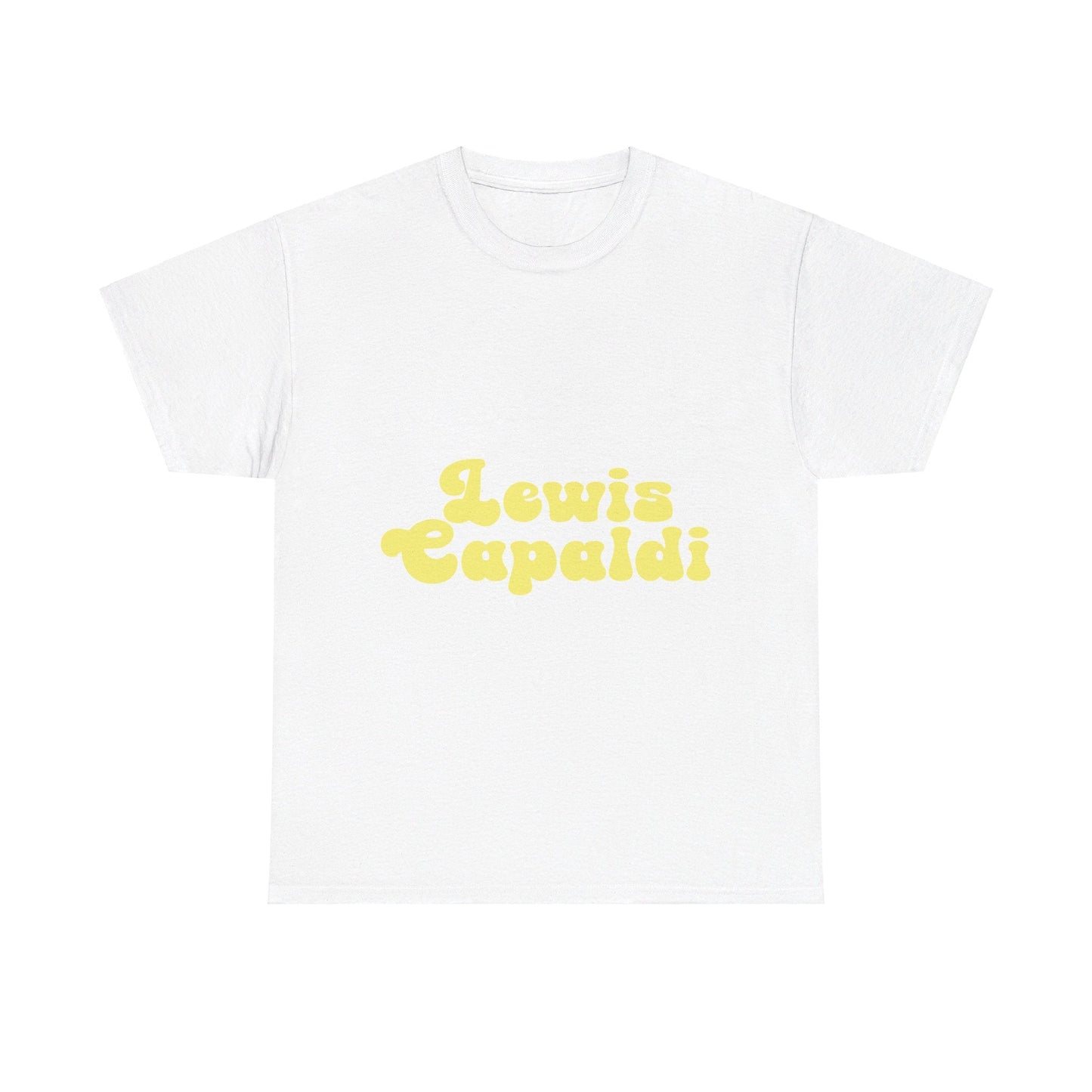 Lewis Capaldi Unisex Heavy Cotton Tee - Writing