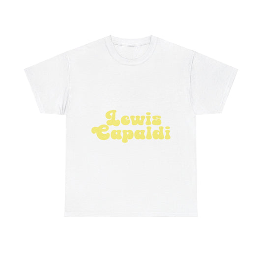 Lewis Capaldi Unisex Heavy Cotton Tee - Writing