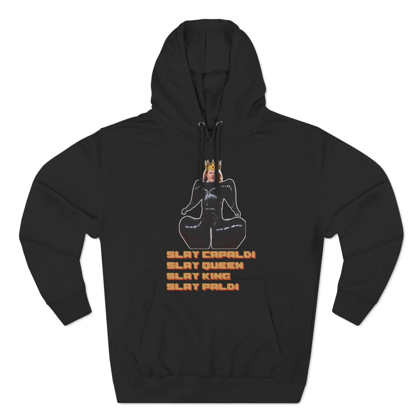 Lewis Capaldi Three-Panel Fleece Hoodie - Slay Capaldi