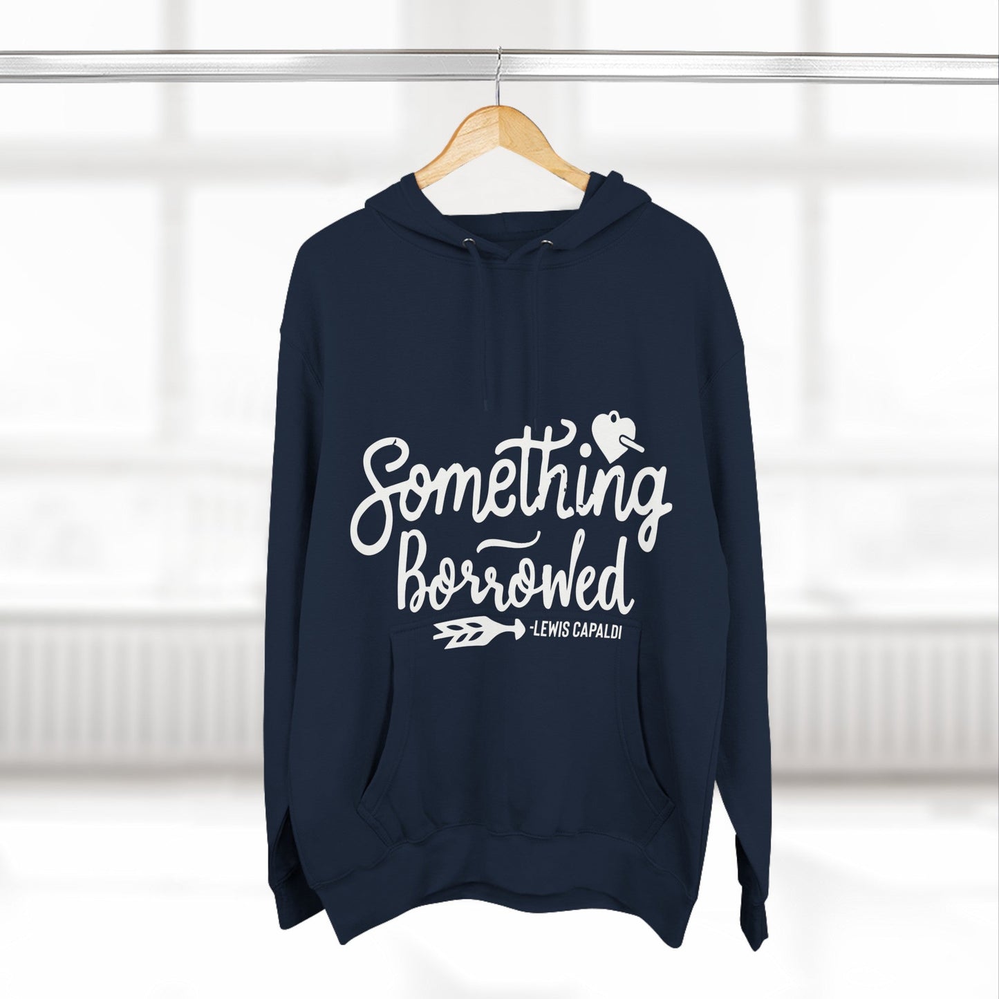 Lewis Capaldi Three-Panel Fleece Hoodie - Something Borrowed