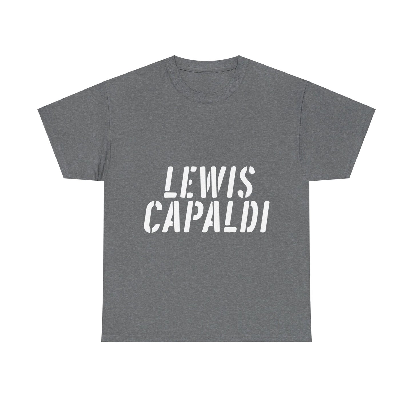 Lewis Capaldi Unisex Heavy Cotton Tee - Writing