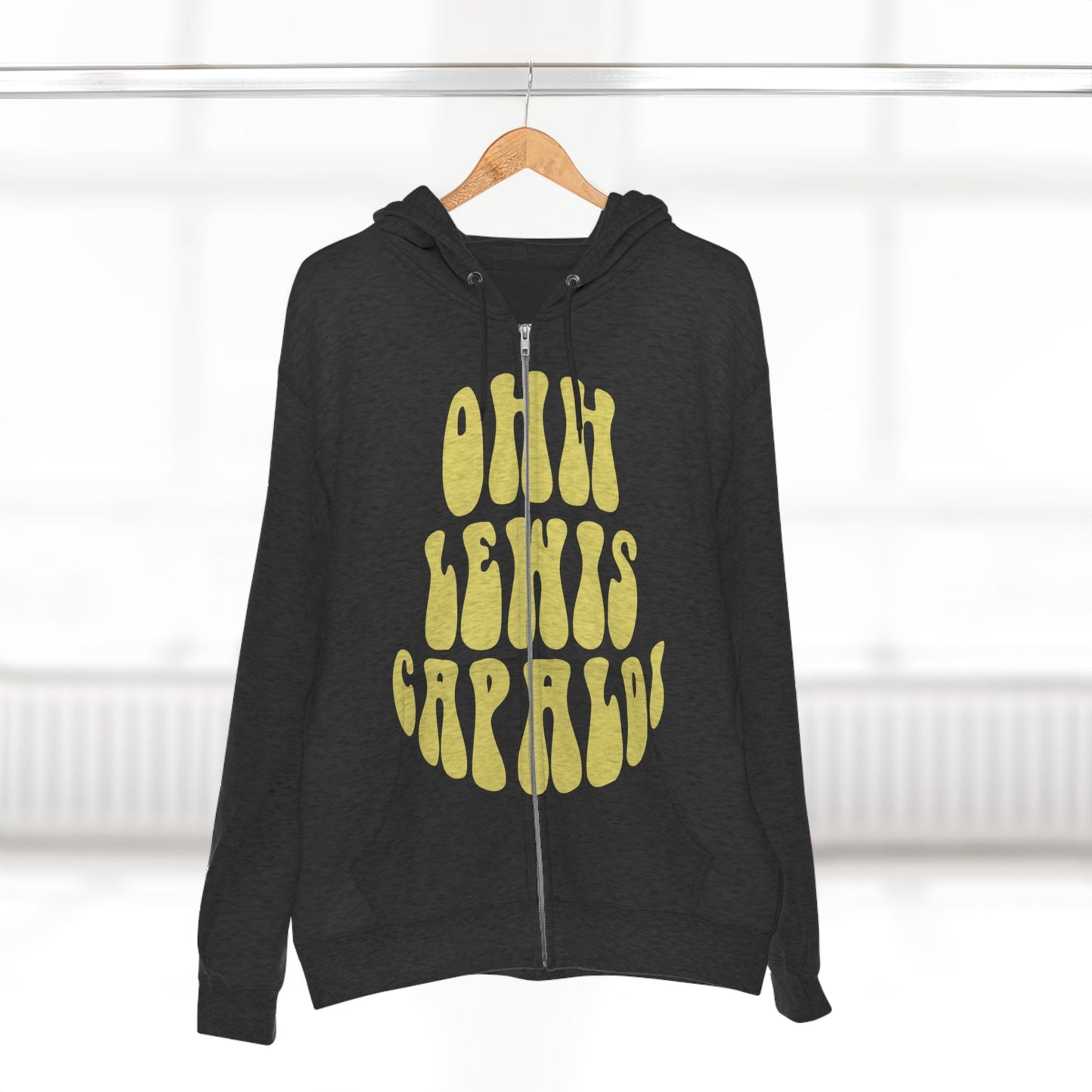 Lewis Capaldi Unisex Zip Hoodie - Ooh Lewis Capaldi