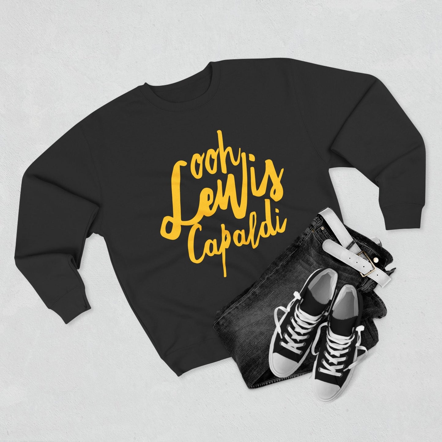 Lewis Capaldi Unisex Crewneck Sweatshirt - Ooh Lewis Capaldi