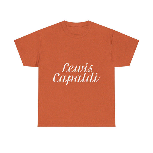 Lewis Capaldi Unisex Heavy Cotton Tee - Writing