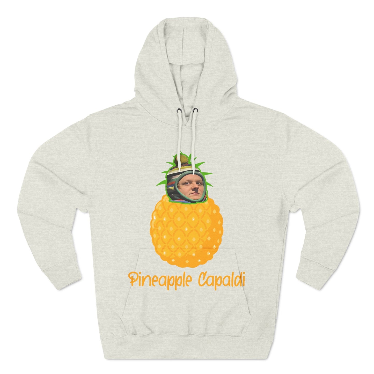 Lewis Capaldi Three-Panel Fleece Hoodie - Pineapple Capaldi