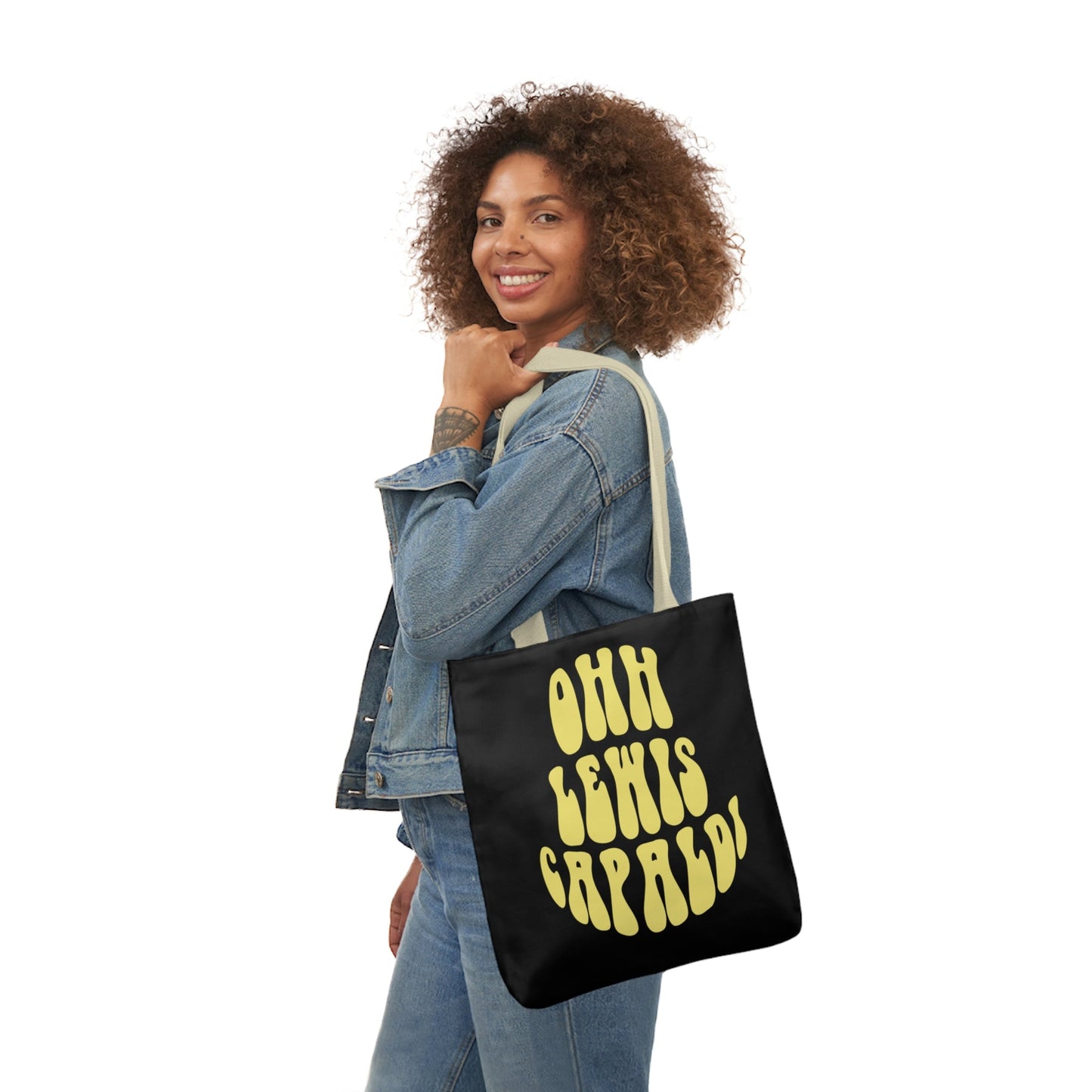 Lewis Capaldi Canvas Tote Bag - Ooh Lewis Capaldi