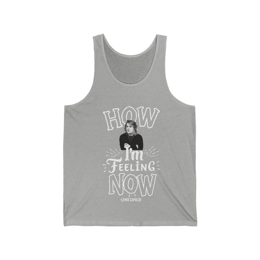 Lewis Capaldi Unisex Jersey Tank - How I'm Feeling