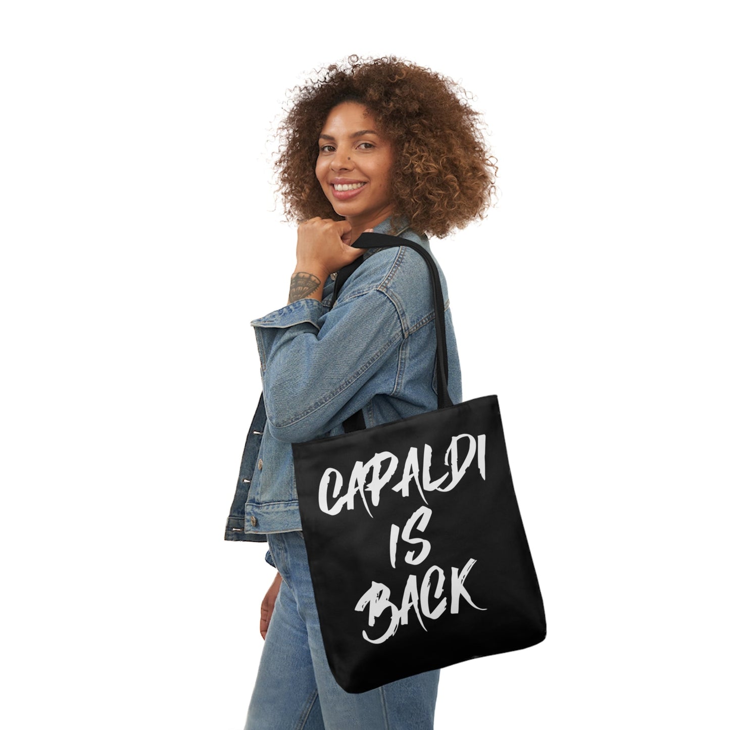 Lewis Capaldi Canvas Tote Bag - Capaldi is  back